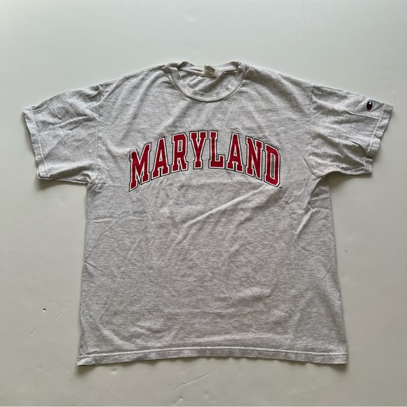 Vintage Tops 03 Vintage 90s University Of Maryland Champion College